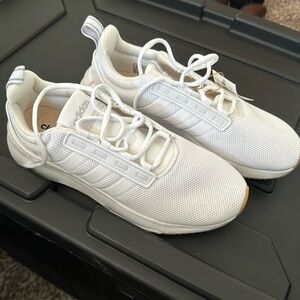 Adidas women racer tr21 white new
